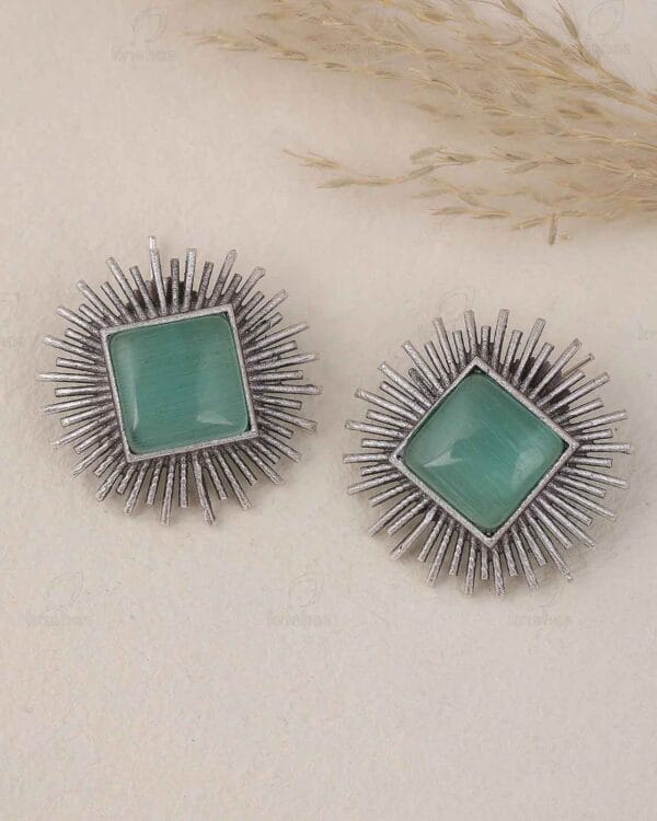 Aditi Turquoise Stud Earrings